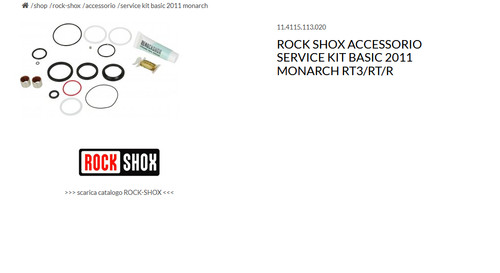 Rock shox accessorio service - shox,