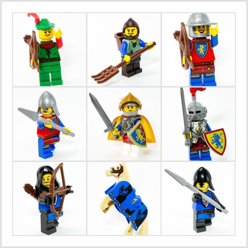 Lego black falcon lion knight - lego,