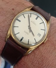 SIGEL automatico SWISS MADE ETA 2452 orologio vintage uomo 34,2MM funzionante 