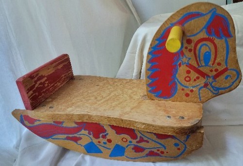 Gioco dondolo legno per - a,