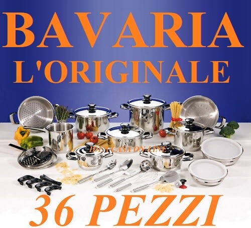 Bavaria batteria pentole - bavaria,