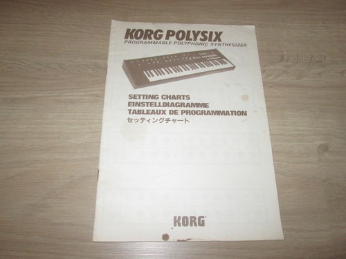 Korg polysix sintetizzatore - polysix,