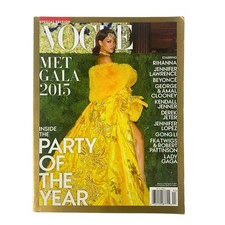 Vogue Magazine 2015 Rihanna Cover for Met Gala No Label VG