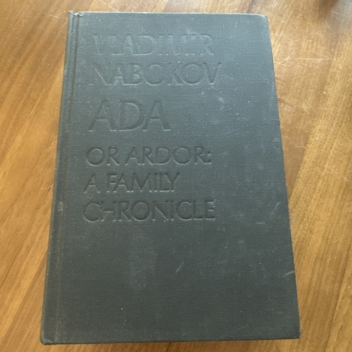 Ada vladimir nabokov 1969 - ada, -1969