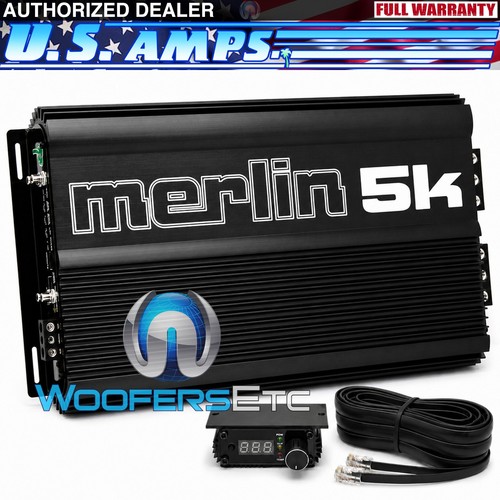 Amps merlin black - us, merlin-5k