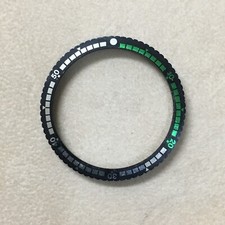 Ghiera per orologio, bezel, vintage alluminio anni 70