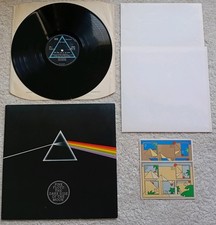 Pink Floyd ‎– Dark Side Of The Moon - RARE 2nd Issue Hype A3/B3 Early Press EX+