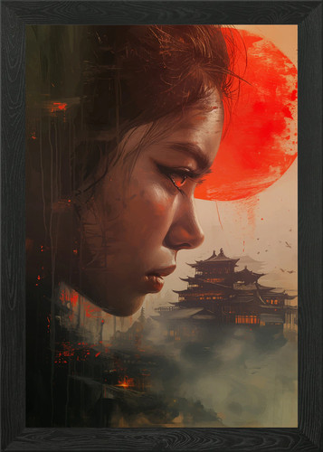 Poster arte parete - parete, con