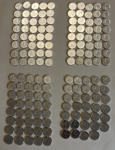 Lotto 154 monete - 50, lire