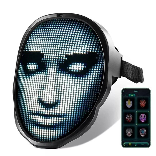 Maschera led con - led,
