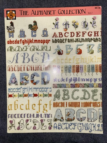 Collezione lettere alfabeto