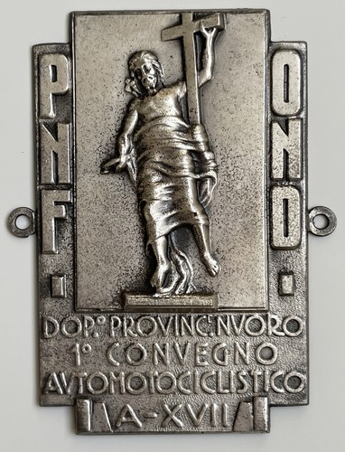 Distintivo placca pnf ond - pnf, 1°