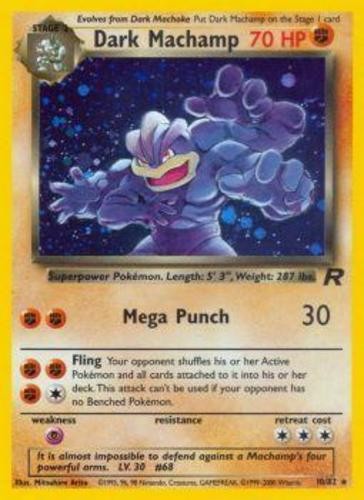 Dark machamp 82 holo - 1x, 10/82