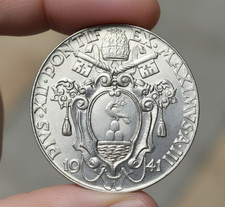 VATICANO 2 LIRE 1941 FIOR DI