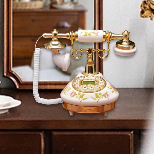 Telefono antico con filo - ,, in