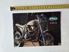 Borile B 500 CR  moto anni 90 depliant catalogo originale  