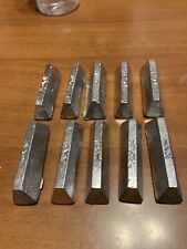 2,25 kg. di lingotti di piombo (10 pezzi)