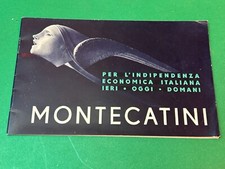 ADOLFO WILDT  1936  Catalogo pubblicita' Montecatini Milano