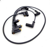 CAVI CANDELE FIAT UNO TURBO 1.4 (1989 / 1992) IN SILICONE CAVO NERO HYPALON WIRE