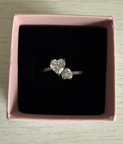 Anello pandora doppio cuore - anello,