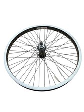 Ruota anteriore nera solida 20
