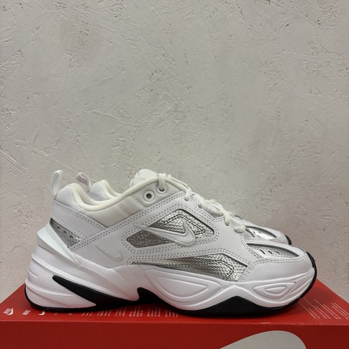 Nike m2k tekno bianco argento - nike,