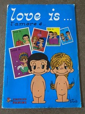 ALBUM DI FIGURINE LOVE IS..L'AMORE E' ED. PANINI 1977 BUONO INCOMPLETO -2