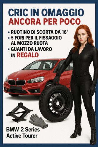 Kit ruotino scorta bmw - scorta,