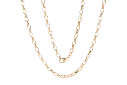 Collana catena ovale belcher - ovale,