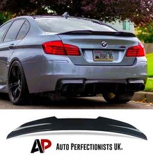 Spoiler coda d'anatra BMW ""M Sport"" Serie 5 M5 F10 nero lucido calcio alto PSM 