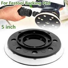 Piastra abrasiva 122 mm velcro morbida dura per Festool ES125, ETS 125, ETSC 125 EQ