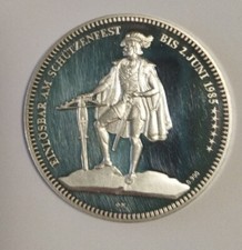 SVIZZERA 50 FRANCHI ARGENTO 1985 TIRI FEDERALI