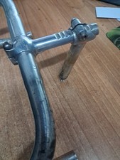 Manubrio  Corsa AMBROSIO CHAMPION Pipa Brevettato Pista  Piega Epoca anni '50 