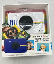 Fotocamera digitale Polaroid Snap stampa istantanea bianca POLSP01 con cavo LOGO FIJI SU DI ESSA