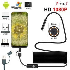 8mm 1080P HD USB Endoscope
