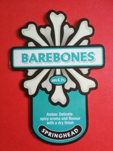 Beer pump clip - badge, front