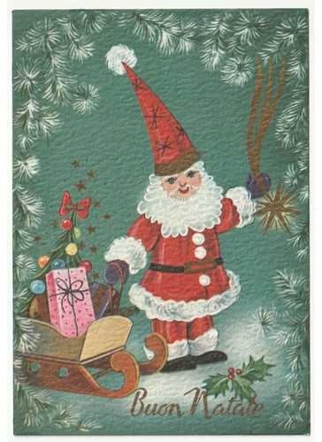 1968 babbo natale slitta - 1968,