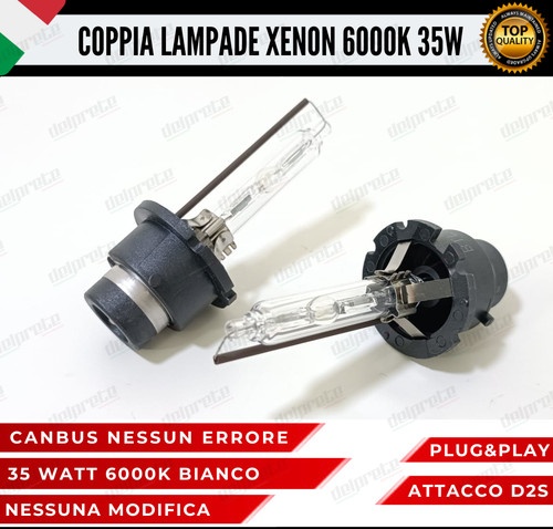 Coppia lampade fari d2s xenon - coppia,