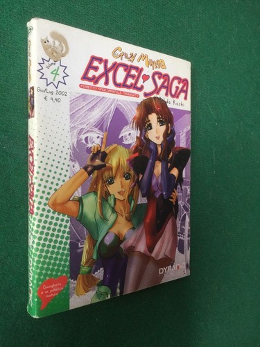 Crazy manga excel saga - excel, n.4