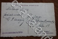 Cartolina Autografo artista illustratore Giuseppe Flavio Magni - 1924