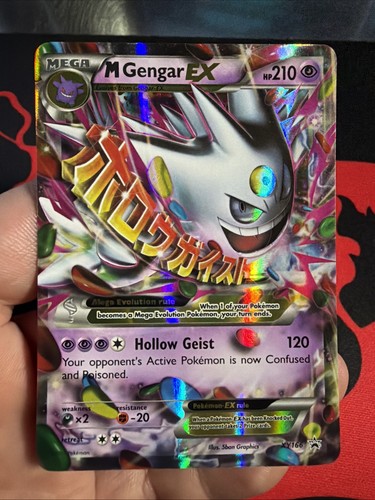Mega gengar xy166 black - ex,