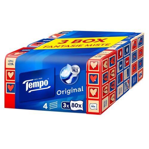 Tempo scatola fazzoletti - scatola,