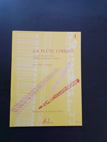 Partition flute lyrique - partition,