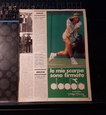 Advertising Italian Pubblicità TENNIS : BJORN BORG + DIADORA ( 1981 )