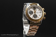 Paul Picot Uboot movimento Lemania, acciaio e oro, con garanzia