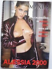 Calendario Alessia Merz Maxim 2000 fotografata da Conrad Godley