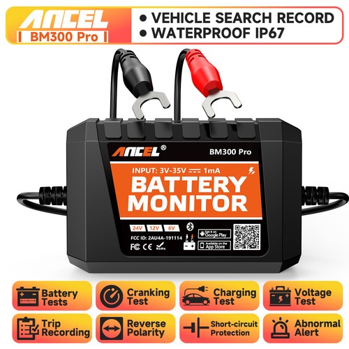 Monitor batteria auto - , 12v