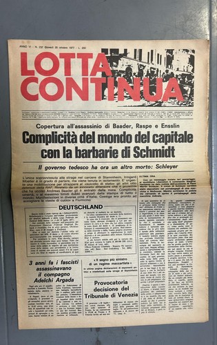 Lotta continua 1977 ottobre - 1977,