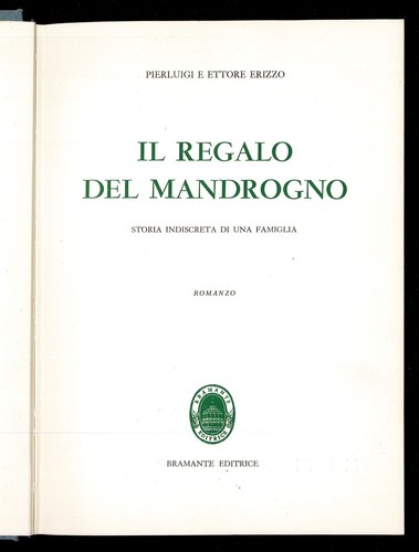 Regalo del mandrogno - il,
