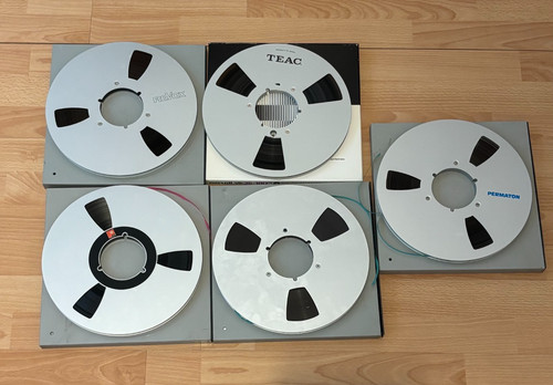 Bobine nastro nab revox - nastro, teac